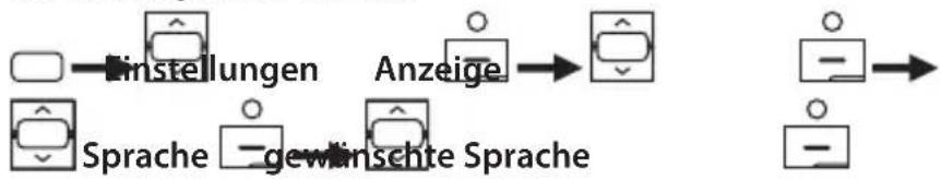 Simvalley Easy-5 - Menüsprache wählen - 1