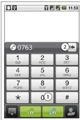 Simvalley SP-40 - So wählen Sie eine Nummer - 1