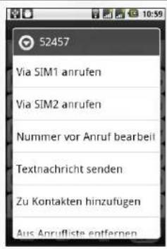 Simvalley SP-40 - Kontextmenüs - 2