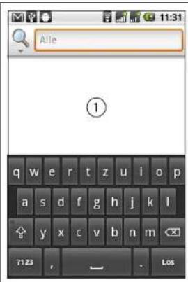 Simvalley SP-40 - So durchsuchen Sie Ihr Telefon und das Web über die Eingabe von Text - 1