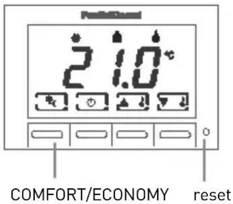 2.10* COMFORT/ECONOMY reset