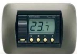 Fantini Cosmi C50 - Flush-mounting room thermostat, with batteries, 2 temperature levels - 3