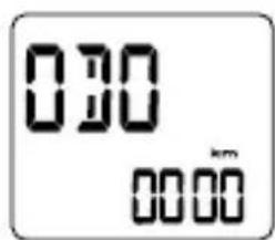 Tchibo 289450 - Die zurückgelegte Gesamtstrecke ablesen und nach Reset/Batteriewechsel neu eingeben - 3