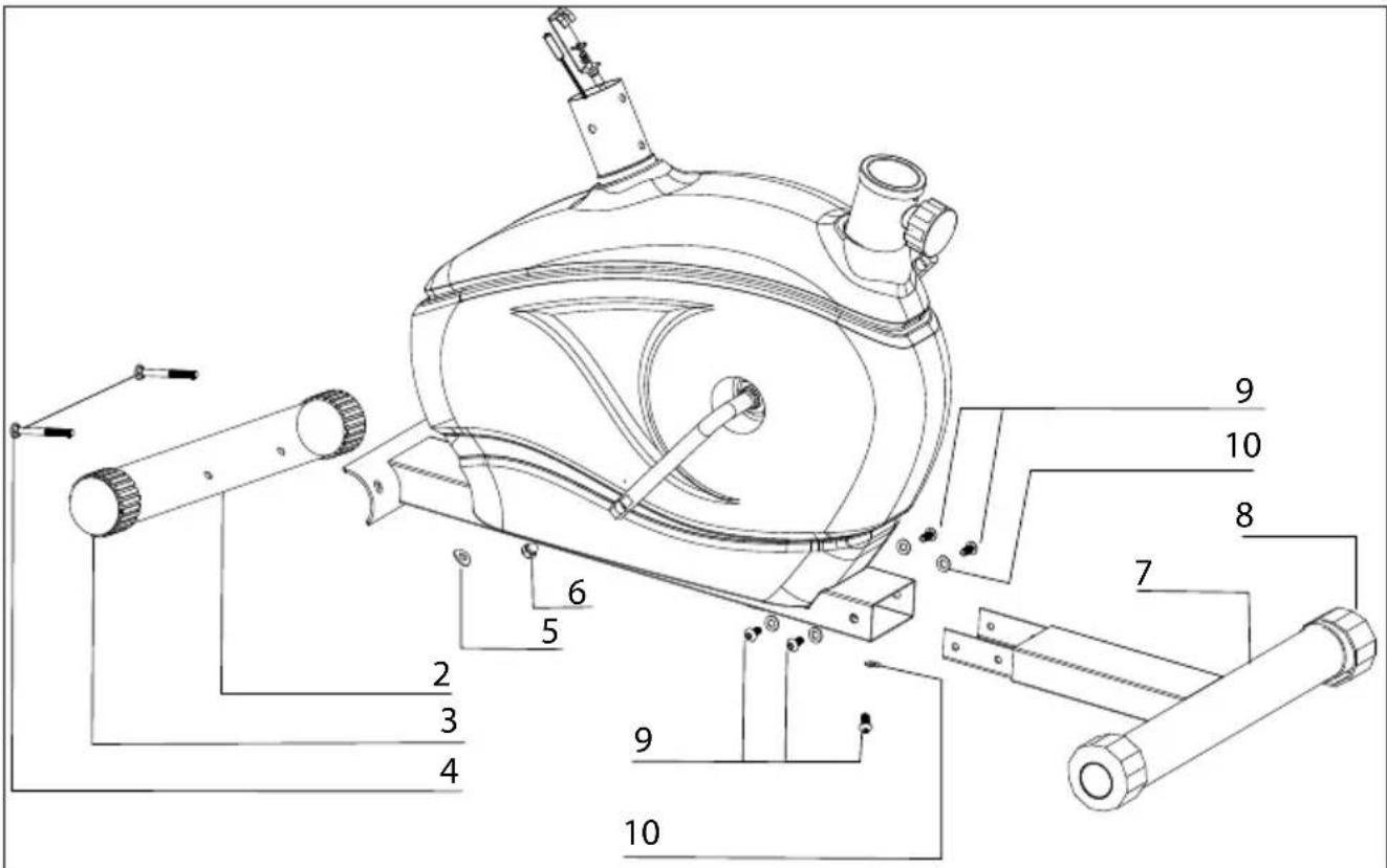 SportPlus SP-HT-2700 - ASSEMBLY INSTRUCTIONS - 1