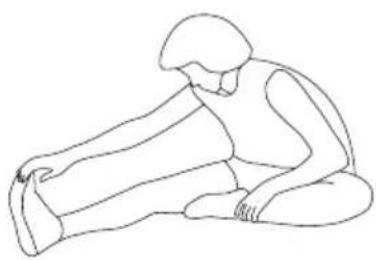SportPlus SP-HT-2700 - EXERCISE 4: STRETCHING THE HAMSTRINGS - 1