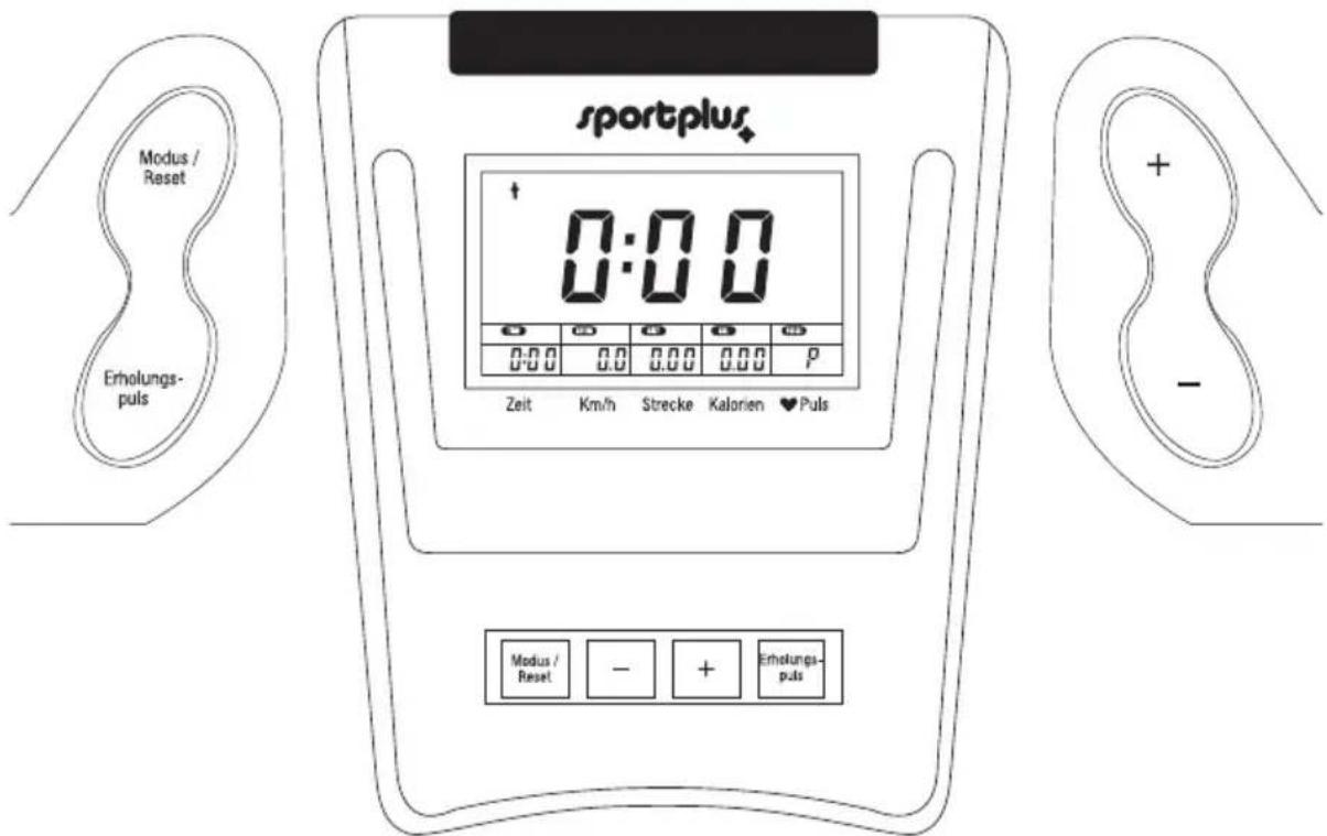 SportPlus SP-HT-2700 - BEDIENUNG DES COMPUTERS - 1