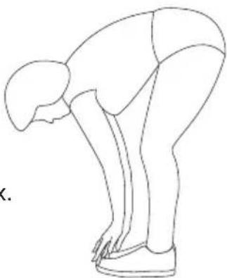 SportPlus SP-HT-2700 - EXERCISE 3: STRETCHING THE CALF MUSCLES AND THE HAMSTRINGS - 1