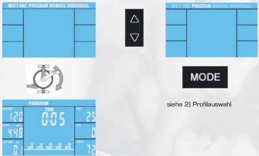 Finnlo Exum XT Snow 3176 - PROGRAM-Modus - 1