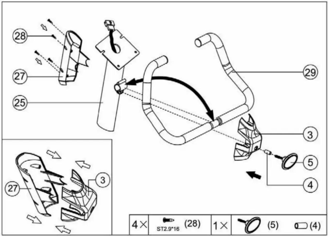 Finnlo Exum XT Snow 3176 - Montageschritte/Assembly steps - 3
