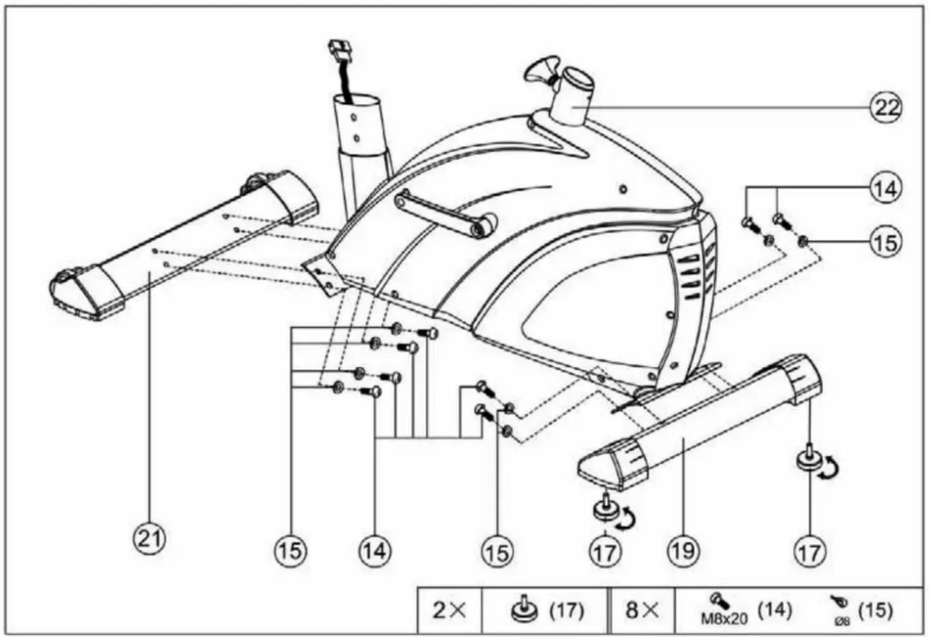 Finnlo Exum XTR Snow 3177 - Montageschritte/Assembly steps - 1