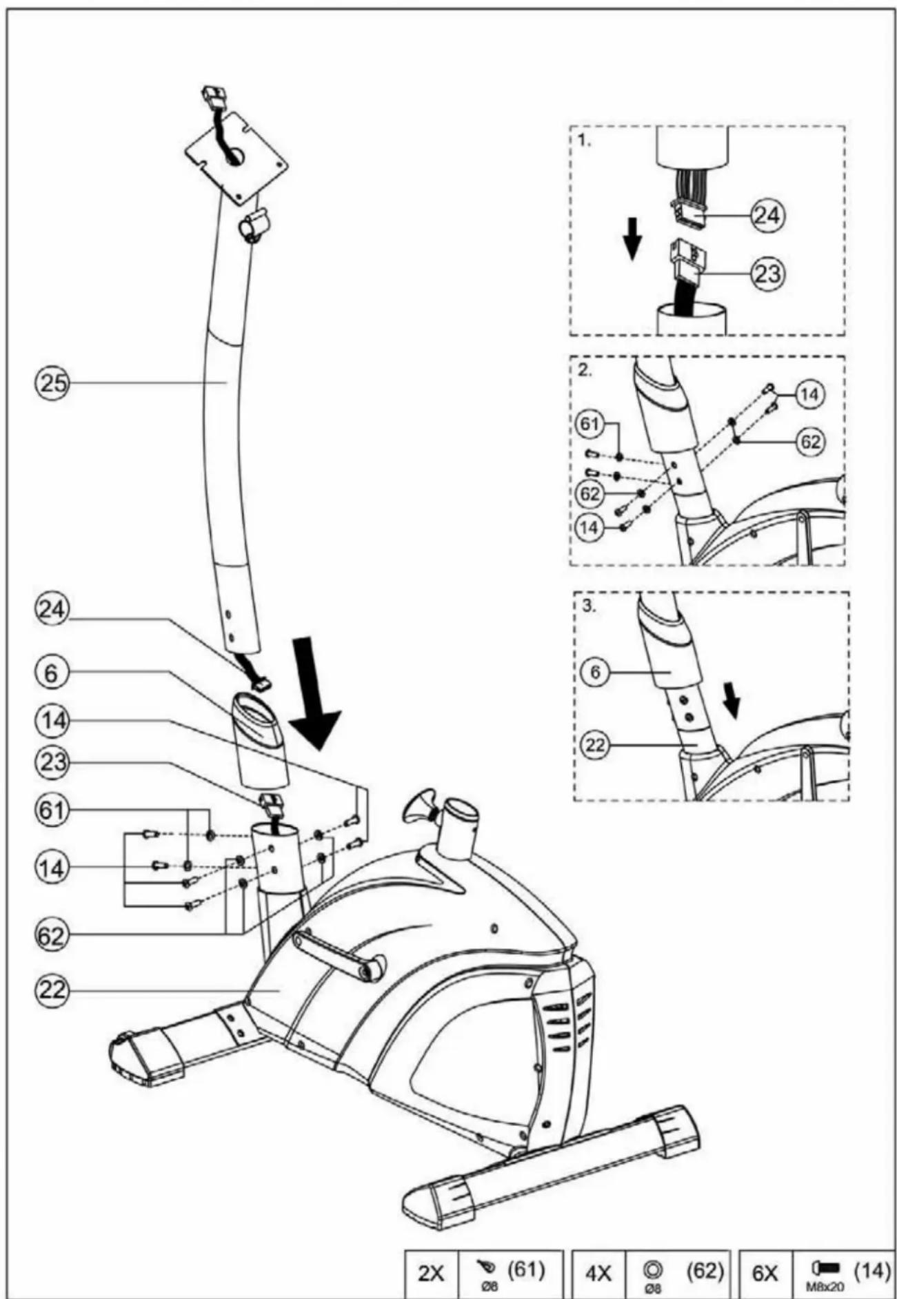 Finnlo Exum XTR Snow 3177 - Montageschritte/Assembly steps - 2