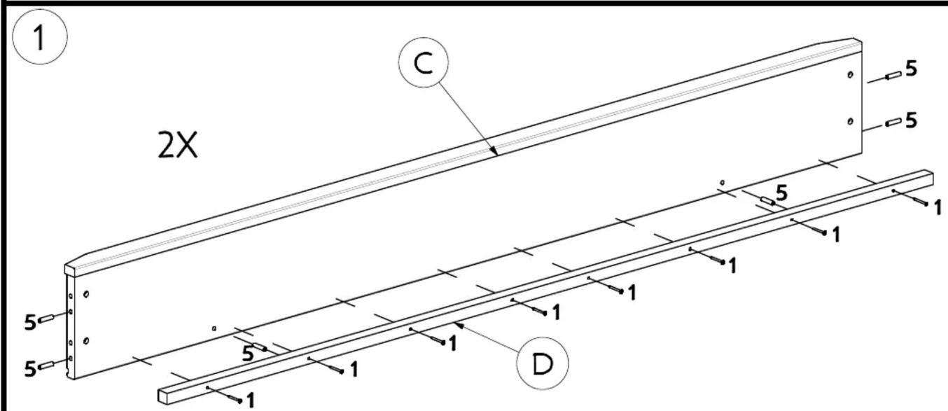 1 2X C 5 5 5 5 1 1 1 1 1 1 1 D