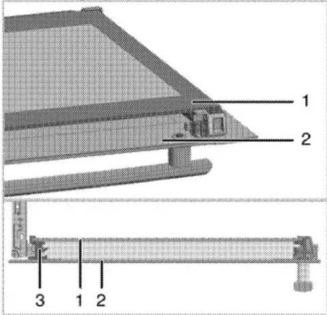 ALTUS AL 565 G - Kapak iç camının yerinden çıkarılması - 2