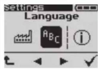 GRUNDIG Digta 422 - Language - 1