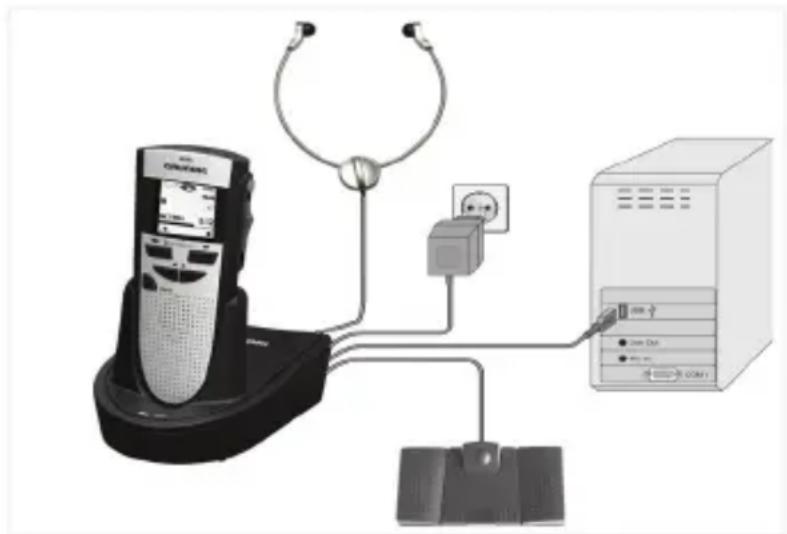 GRUNDIG Digta 422 - Charging unit, power supply - 1