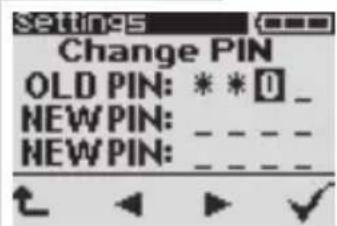 GRUNDIG Digta 422 - Modifying the PIN - 2