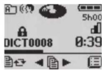 GRUNDIG Digta 422 - Dictation lock - 2