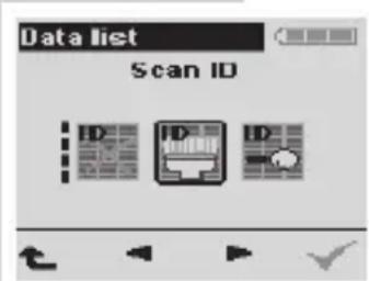 GRUNDIG Digta 422 - Search for the data set by means of the scanner: - 2