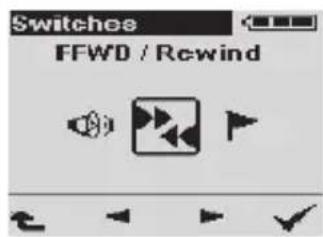 GRUNDIG Digta 422 - Fast forward / rewind - 1