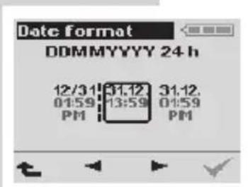GRUNDIG Digta 422 - Date format - 2