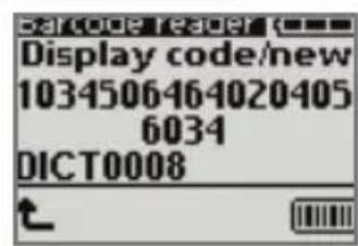 GRUNDIG Digta 422 - Displaying a barcode for a dictation - 3