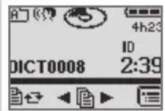 GRUNDIG Digta 422 - Scanning a barcode for an existing dictation - 5