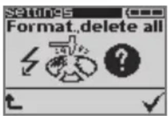 GRUNDIG Digta 422 - Formatting replaceable memory cards - 1