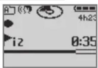 GRUNDIG Digta 422 - Inserting an info - 3