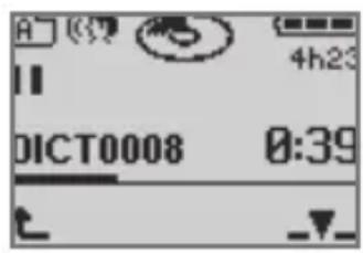 GRUNDIG Digta 422 - Inserting an info - 1