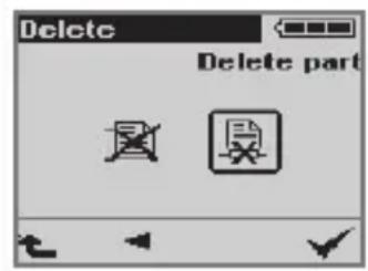 GRUNDIG Digta 422 - Deleting a part of a dictation - 2