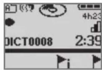 GRUNDIG Digta 422 - Inserting an index - 1