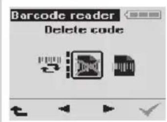 GRUNDIG Digta 422 - Deleting a barcode from a dictation - 2