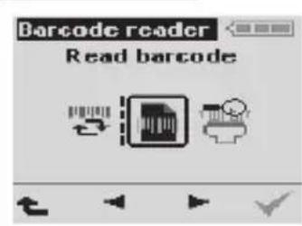 GRUNDIG Digta 422 - Displaying a barcode for a dictation - 2