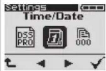 GRUNDIG Digta 422 - Time, date - 1