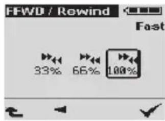 GRUNDIG Digta 422 - Fast forward / rewind - 2