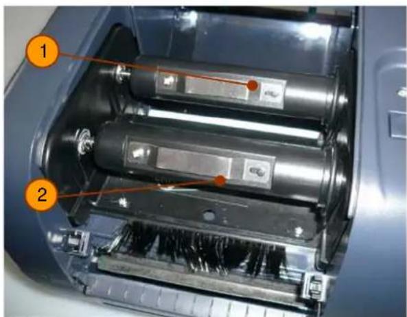 HellermannTyton TT 420 - Farbband einlegen - 1