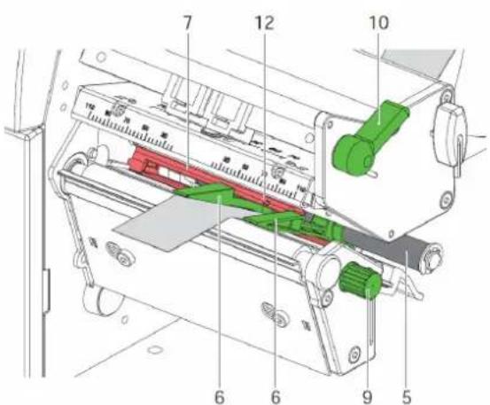 HellermannTyton TT 4000+ - Material in Druckkopf einlegen - 1