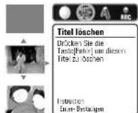 DAEWOO DF-7100 - Einen Titel löschen - 1