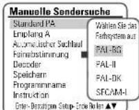 DAEWOO DF-3150 - Manuelle Einstellung - 3