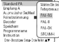 DAEWOO DF-3100 - Manuelle Sendersuche - 1