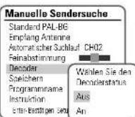 DAEWOO DF-3100 - Erste Einstellungen Erste Einstellungen - 3