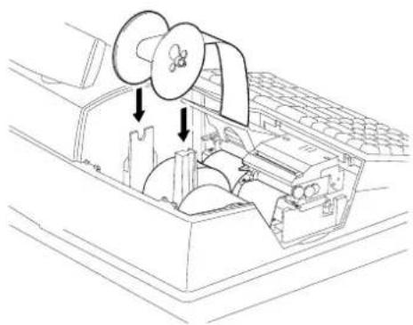 TEC MA-1535 - Auswechseln der Journalrolle - 3