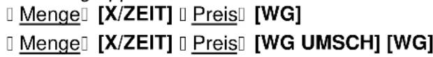 TEC MA-1535 - Multiplikation bei Warengruppen-Registrierung - 1