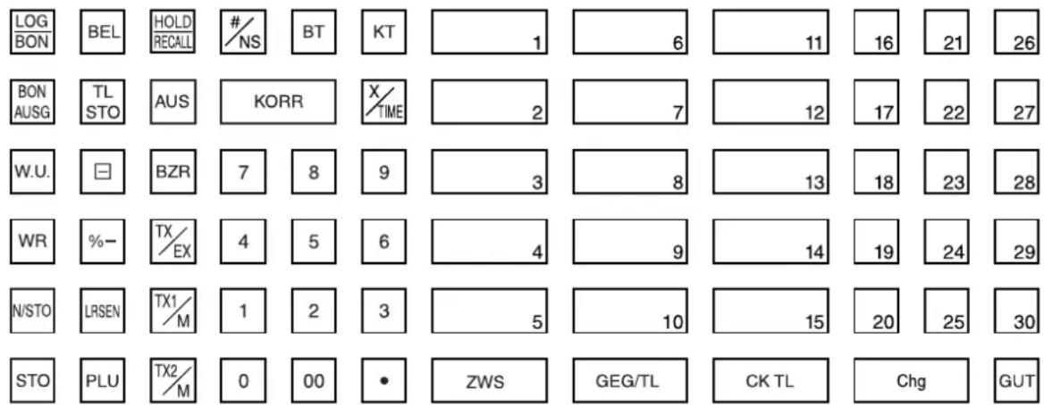 TEC MA-1535 - Standard-Tastatur - 1