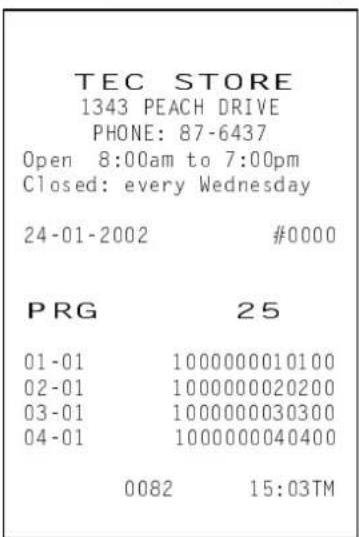 TEC MA-1535 - PLU/PLU-Verknüpfungstabelle (Adresse Nr. 25) - 3
