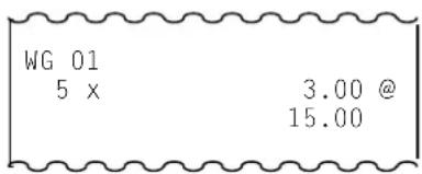 TEC MA-1535 - Multiplikation bei Warengruppen-Registrierung - 3