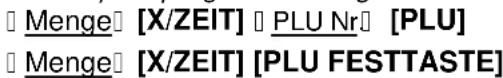 TEC MA-1535 - Multiplikation bei PLU (Artikel)-Registrierung - 2
