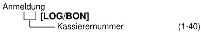 TEC MA-1535 - Anmeldung mit Kassierernummer - 2