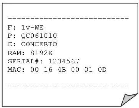Quorion QMP 5000 - Programmversion und Testroutinen - 1