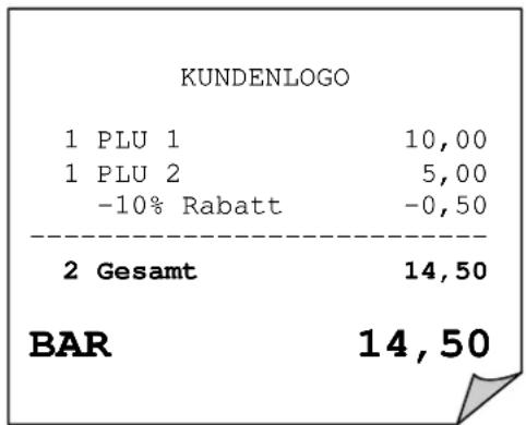 Quorion QMP 5000 - Prozentualer Zuschlag/Abschlag - 1